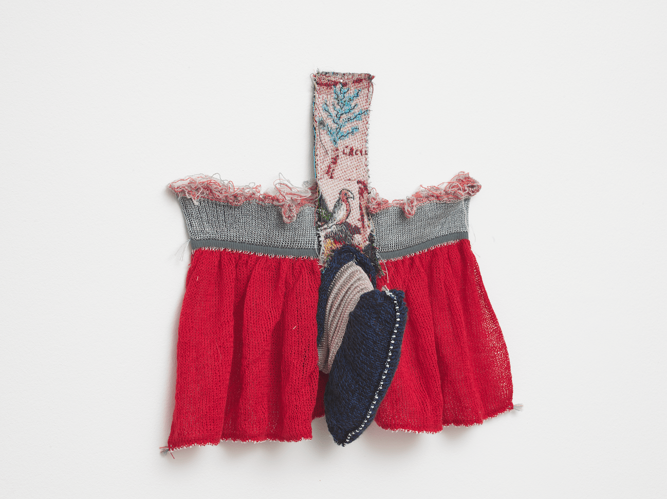 Mercedes Azpilicueta

On the Dignity of Codpieces [7], 2021

Series of sculptures made from leftover fabrics (wool felt, Merino wool, cotton, viscose, metallic yarn, holographic vinyl, cord)

Various dimensions