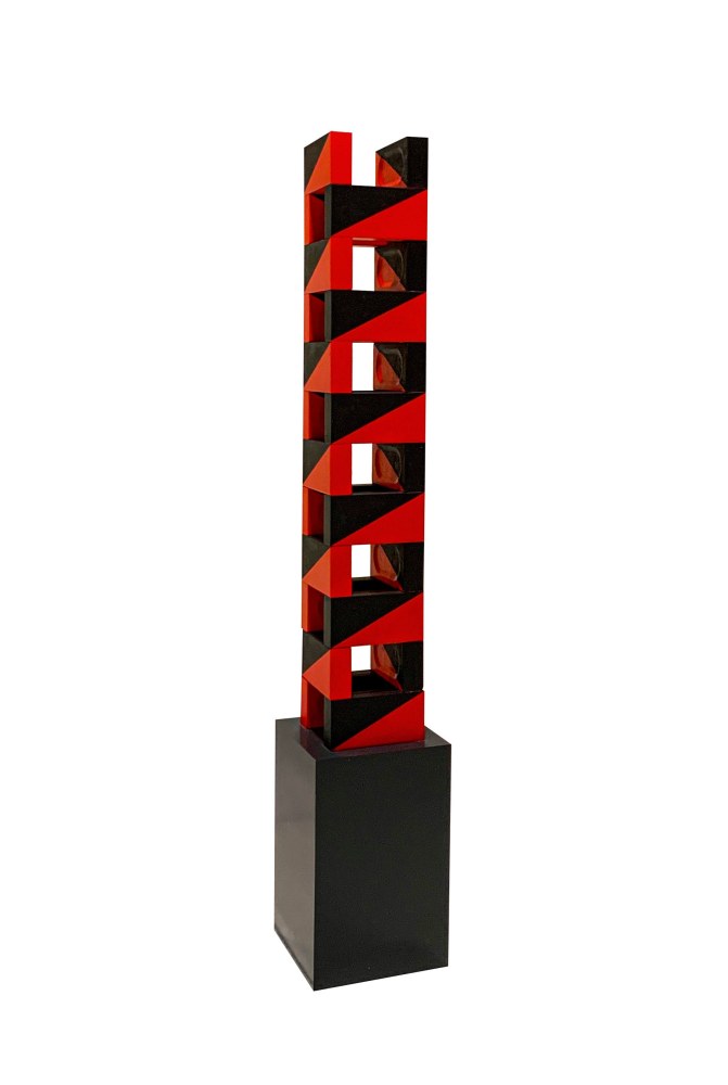 Patrick Hamilton
Columna #2, 2020
Refractory bricks, acrylic and wooden base
185h x 32w x 32d cm
85 19/23h x 12 73/122w x 12 73/122d in
Unique