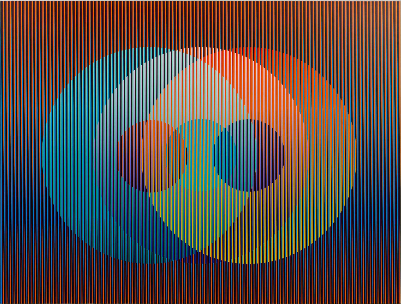 Color Aditivo Panam C&amp;iacute;rculos 7, 2010
Cromografía sobre aluminio
60&amp;nbsp;x 80&amp;nbsp;cm
23 79/127&amp;nbsp;x 31 63/127&amp;nbsp;in
Edici&amp;oacute;n de 8