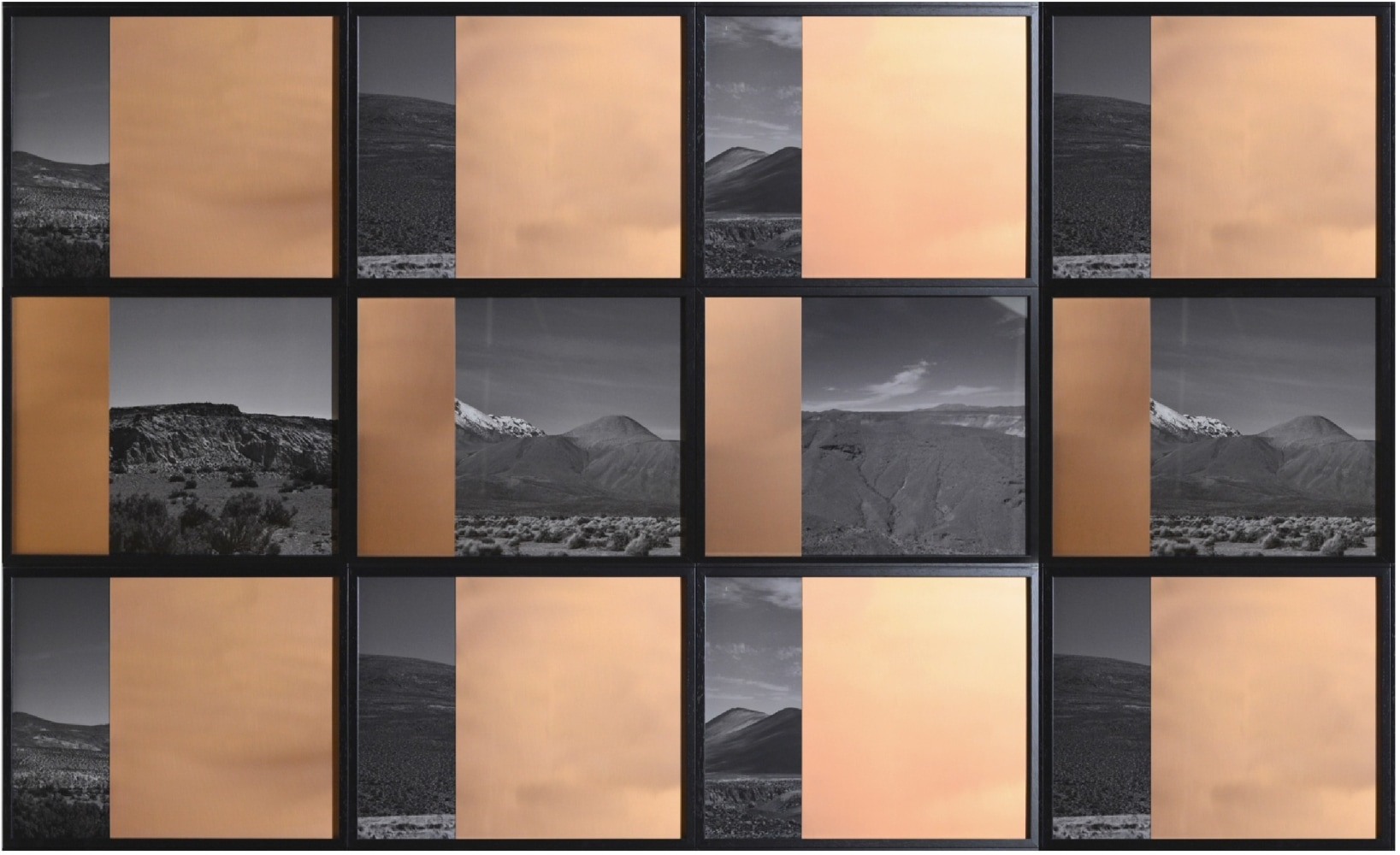 PATRICK HAMILTON

Atacama #4, 2021

Black and white photograph, copper plate, wood, frame

126h x 208w cm

49 77/127h x 81 113/127w in

Edition 1 of 2