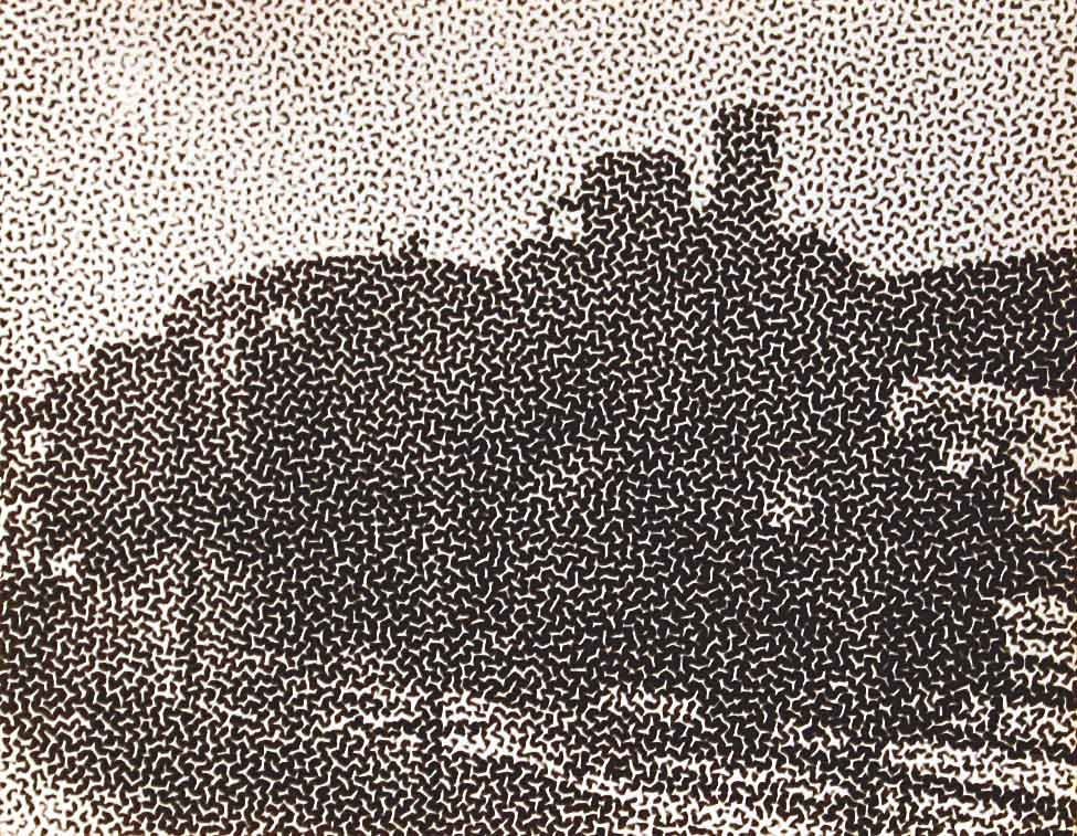 Lyonel Feininger (1871&amp;ndash;1956)
(Steam Locomotive), c. 1928
Silver gelatin print
4 9/16&amp;nbsp;x 5 13/16&amp;nbsp;in. (11.6x 14.8&amp;nbsp;cm)