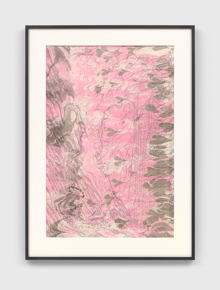 Chris Ofili, Pink Afternoon