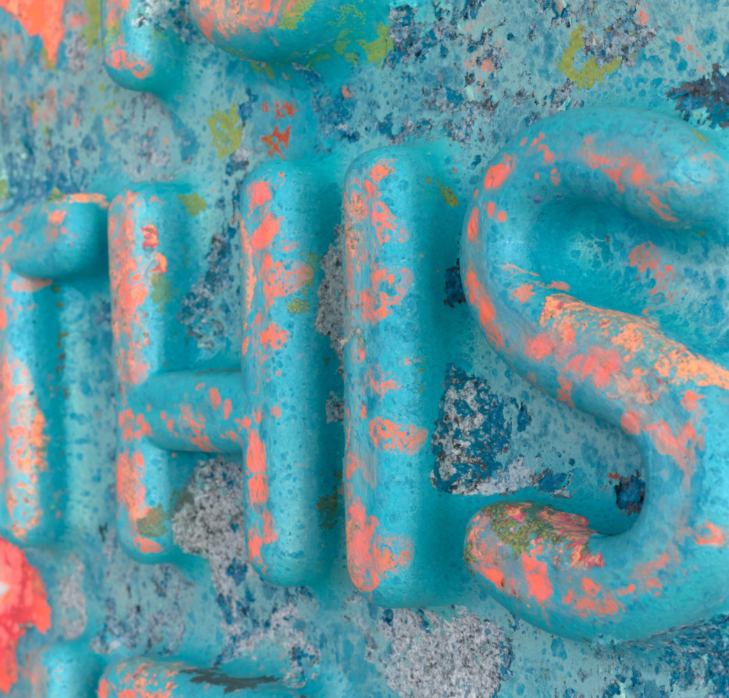 Mel Bochner, Is This It?, 2023, detail