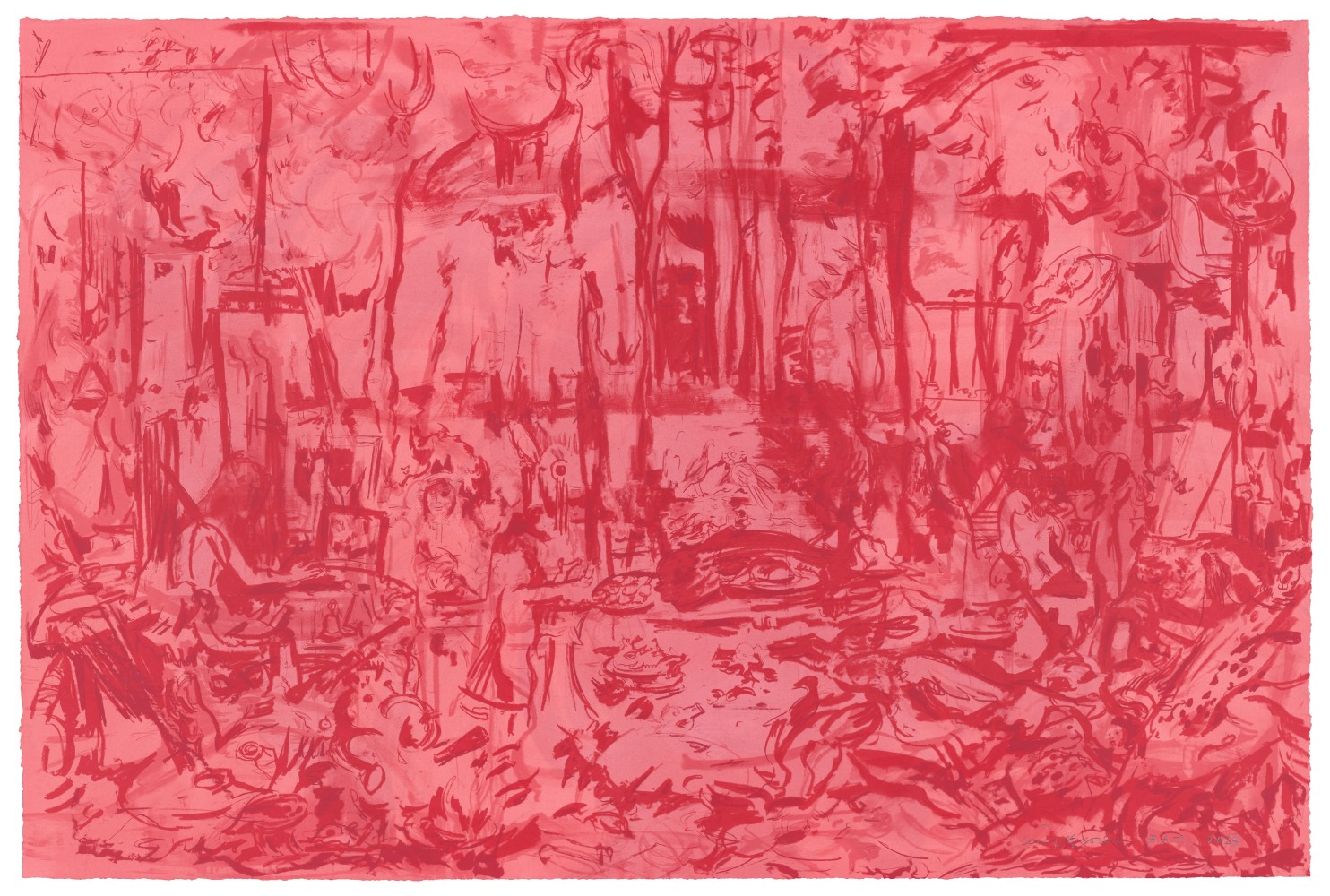 The 5 Senses (red), 2025