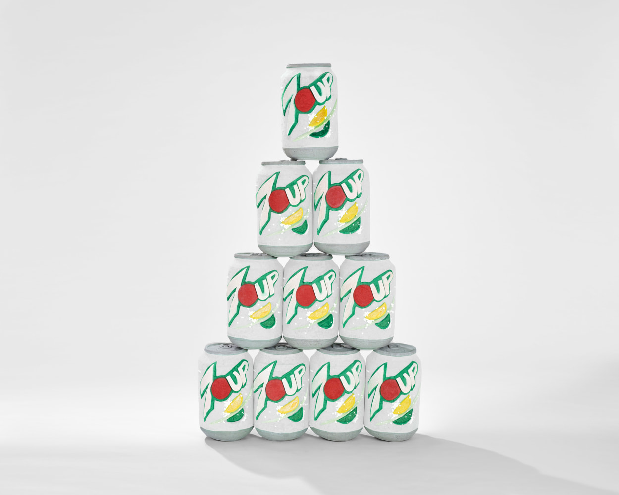 Tschabalala Self, 7-Up Stack, 2024