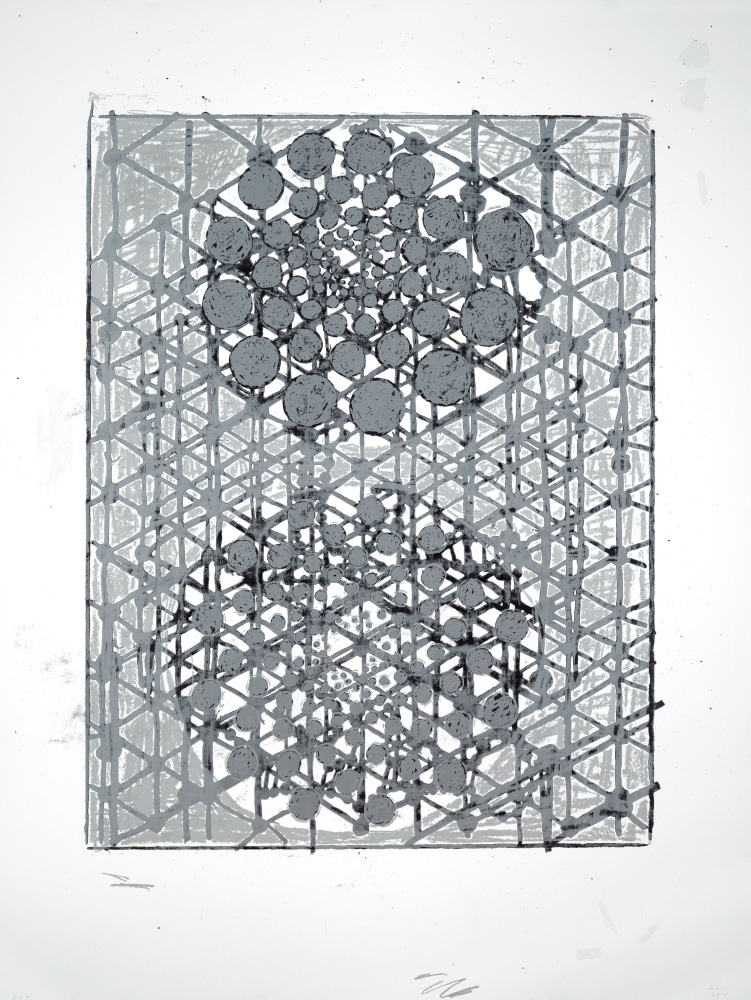 Atmospheres (6),&amp;nbsp;2014
Screenprint on Lanaquarelle paper
58 1/2 x 44 inches&amp;nbsp;
Edition of 20
