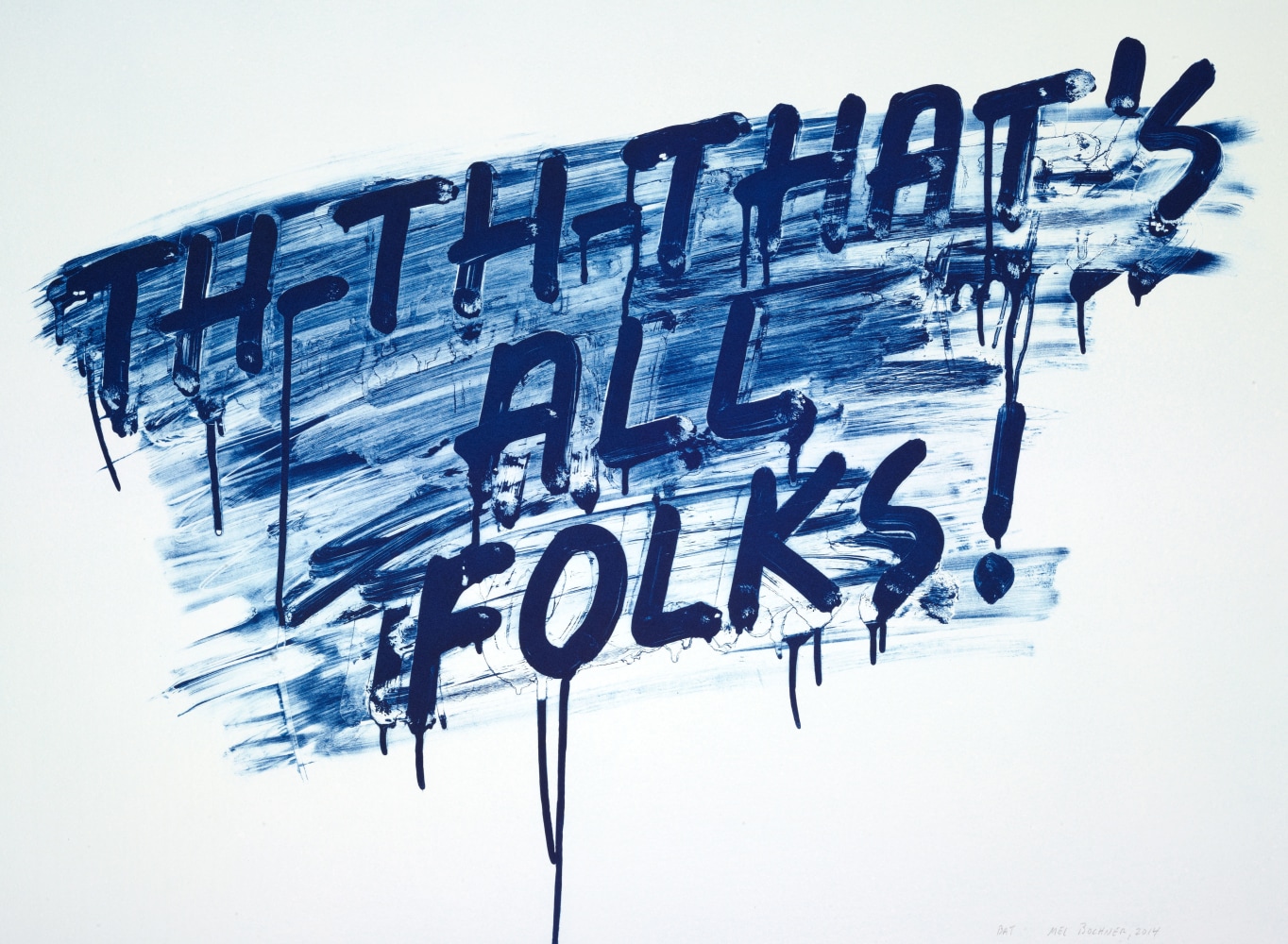 That&amp;#39;s All Folks!, 2014
Etching with aquatint
22 x 30 inches
Edition of 20