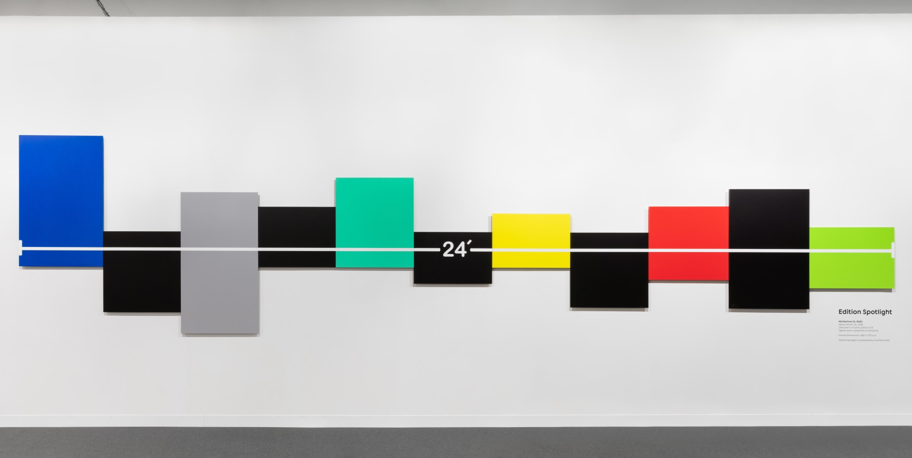 Measurement: 24&amp;#39;,&amp;nbsp;2019 - Installation view from Art Basel 2022
Silkscreen in 11 parts
67&amp;nbsp;x 288 inches
Edition of 3
