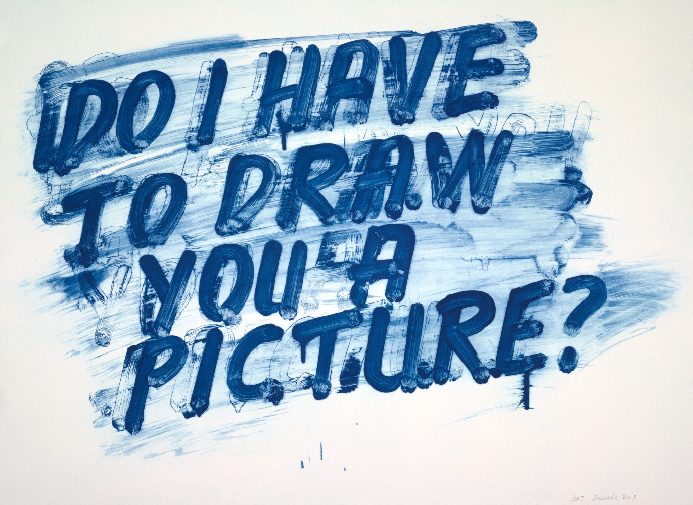 Do I Have Two Draw You A Picture?,&amp;nbsp;2013
Etching with aquatint
22 x 30 inches
Edition of 20