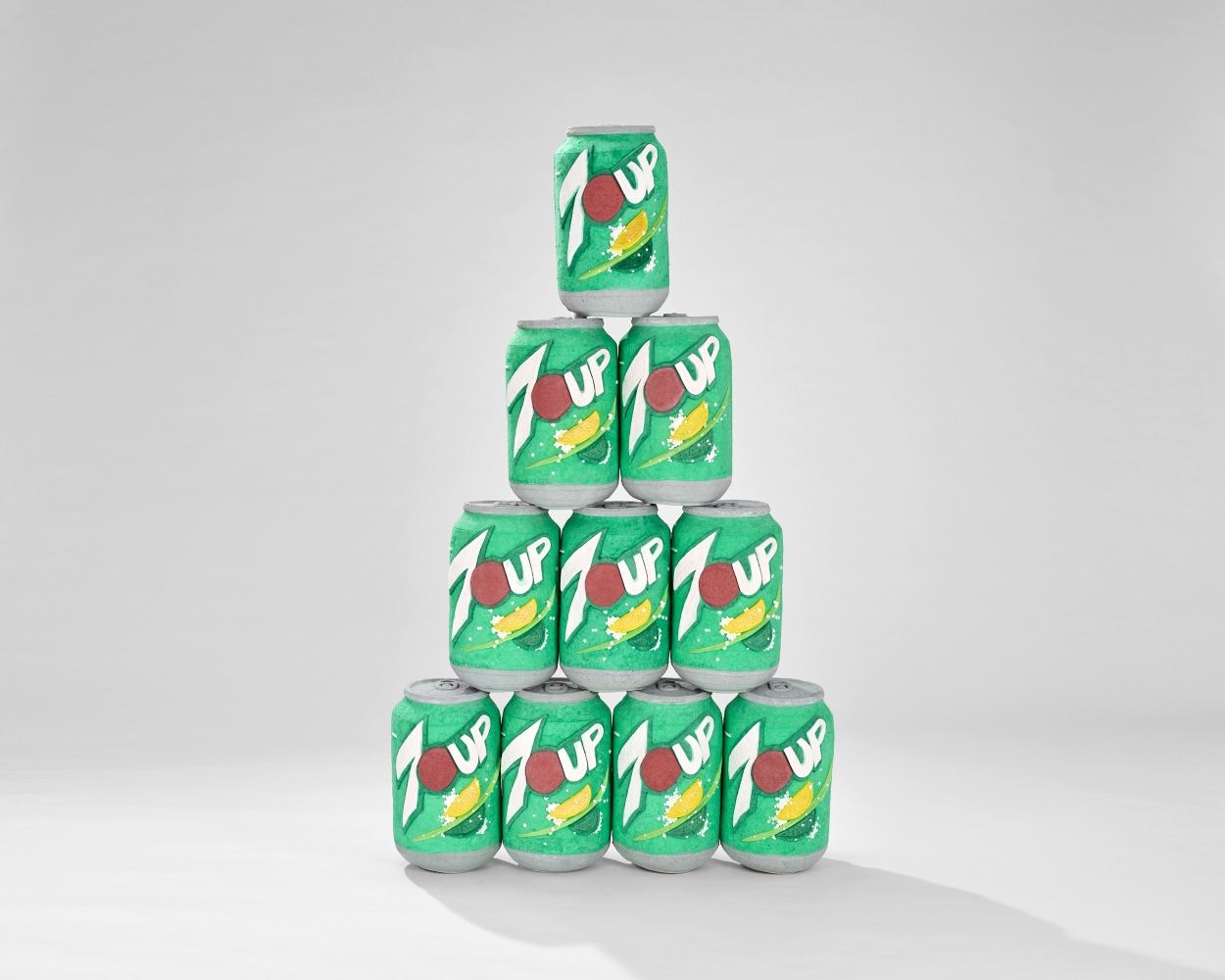 Tschabalala Self, 7-Up Stack, 2024