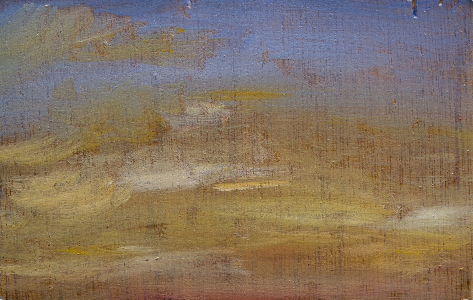 Sunset Study

Oil on wood panel, 5 x 7&amp;quot; 1992