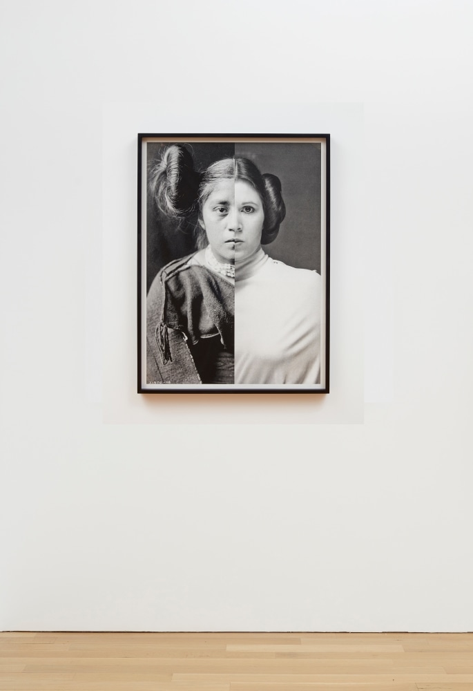 Nicholas Galanin
Things Are Looking Native, Native&amp;#39;s Looking Whiter, 2012
Giclée
34 x 25 inches (86.4 x 63.5 cm)
Edition of 5
(NGA12-013)
