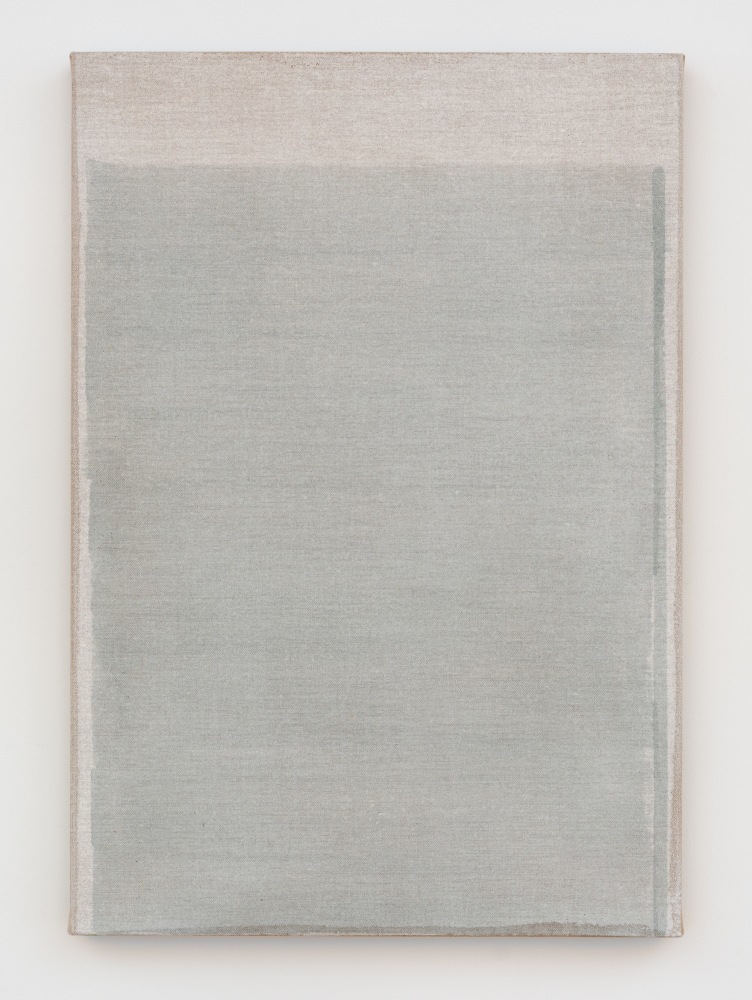 John Zurier

November, Blue Ocher, 2024

Glue-size tempera on linen

25 5/8 x 17 3/4 inches (64.9 x 45.1 cm)

(JZ24-15)