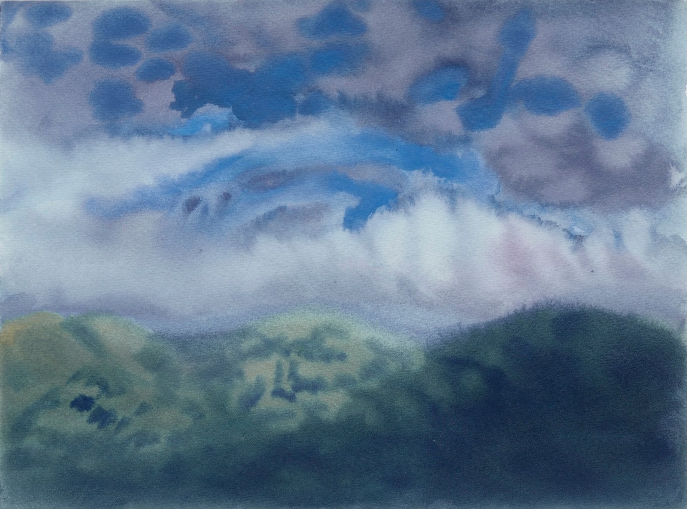 Nancy Diamond

Padding, 2023

Watercolor on paper

12 x 16 inches (30.5 x 40.6 cm)

(NDI23-01)
