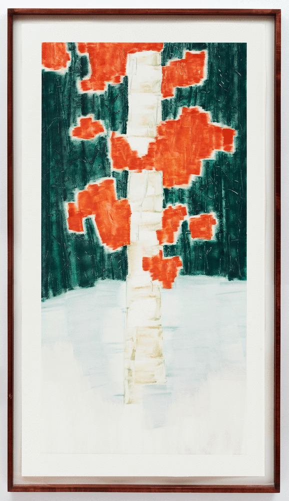 Robert Zandvliet
Untitled 08-24-23, 2023
Monotype
86 5/8 x 46 1/2 inches (220 x 118 cm)
Image size: 78 1/4 x 39 1/2 inches (198.7 x 100.3 cm)
(RZ23-01)