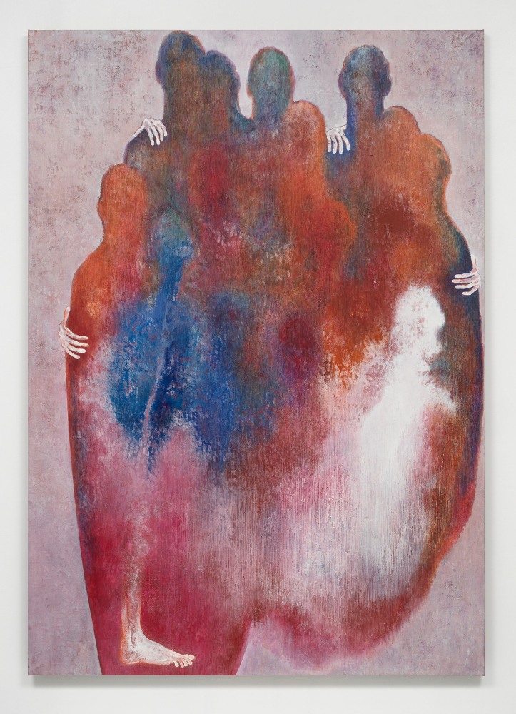 Luisa Rabbia&amp;nbsp;
Family Portrait, 2021-2022&amp;nbsp;
oil on linen&amp;nbsp;
84 x 60 inches (213.4 x 152.4 cm)
(LRA22-13)&amp;nbsp;