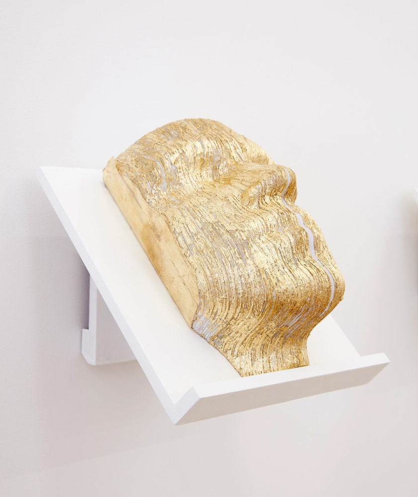 
Nicholas Galanin
What Have We Become? Gold, 2017
carved book with gold leaf
8 1/2 x 5 x 4 1/2 inches (21.6 x 12.7 x 11.4 cm)
(NGA17-01)
