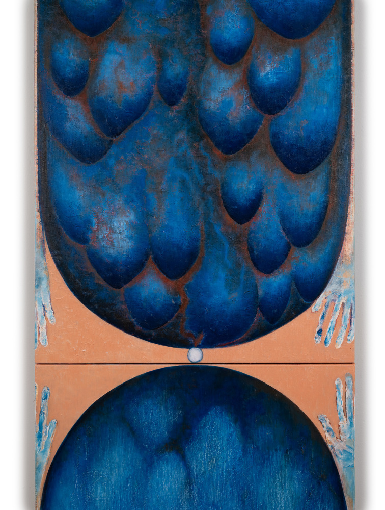 Luisa Rabbia
Far Away, So Close, 2025&amp;nbsp;
Oil on linen&amp;nbsp;
82 x 22 inches (208.3 x 55.9 cm)
(LRA25-02)&amp;nbsp;
