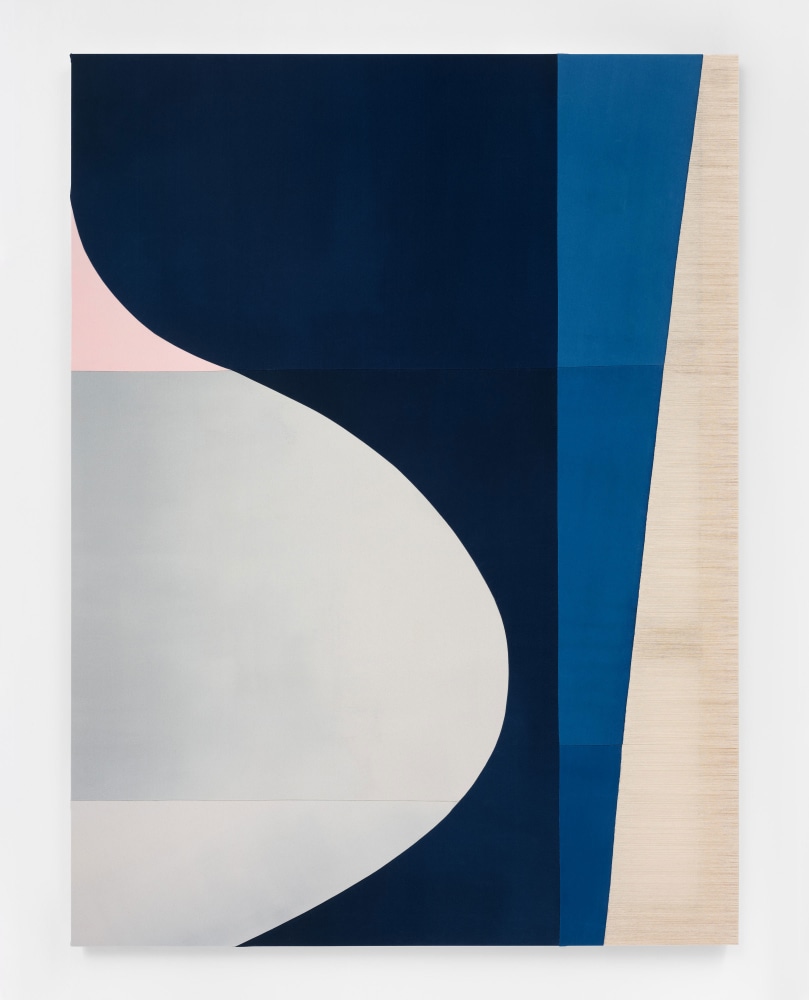 Rebecca Ward&amp;nbsp;
ingress, 2022&amp;nbsp;
acrylic and dye on stitched canvas
80 x 60 inches (203.2 x 152.4 cm)
(RWA22-11)&amp;nbsp;