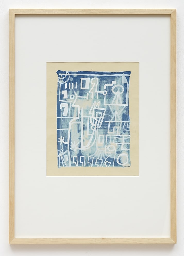
Sonja Sekula
Untitled, 1946
Gouache on paper
14 3/4 x 11 1/8 inches (37.3 x 28.2 cm)
(SSK46-04)