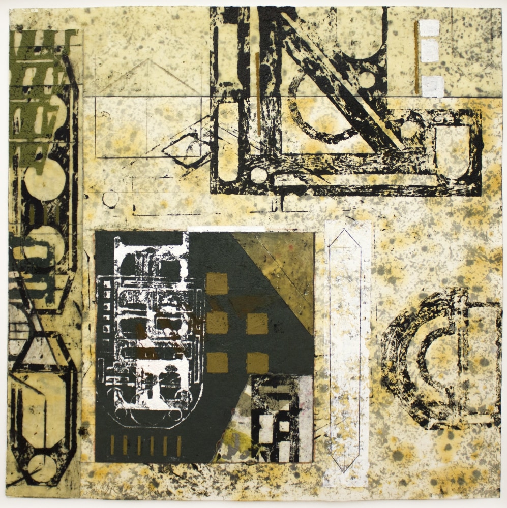 
David Rabinowitch

Untitled (P&amp;eacute;rigord Construction of Vision), 2012

Beeswax, crayon, graphite, oil, oil based ink and collage on paper

26 x 26 inches (66 x 66 cm)

(DR12-18)