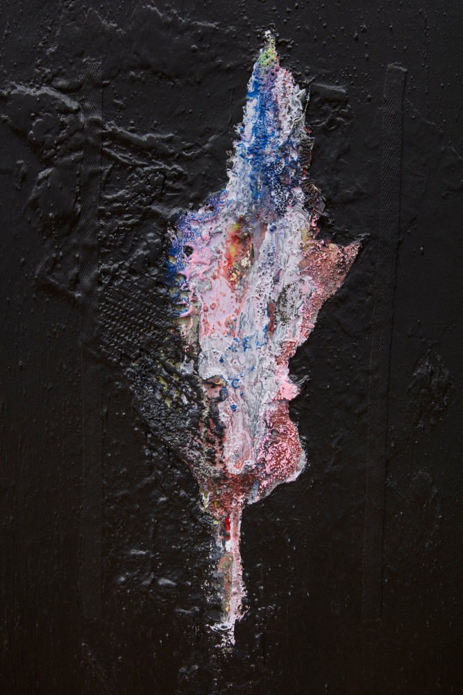 Erik Lindman
Untitled, 2025&amp;nbsp;
Acrylic and collaged webbing on panel
36 x 24 inches (91.4 x 61 cm)&amp;nbsp;
(EL25-04)&amp;nbsp;