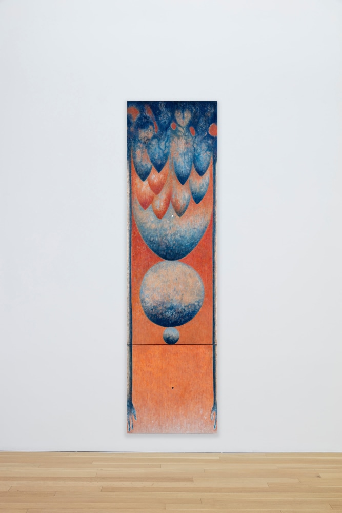 Luisa Rabbia
From Here to There, 2025&amp;nbsp;
Oil on linen&amp;nbsp;
82 x 22 inches (208.3 x 55.9 cm)
(LRA25-01)&amp;nbsp;