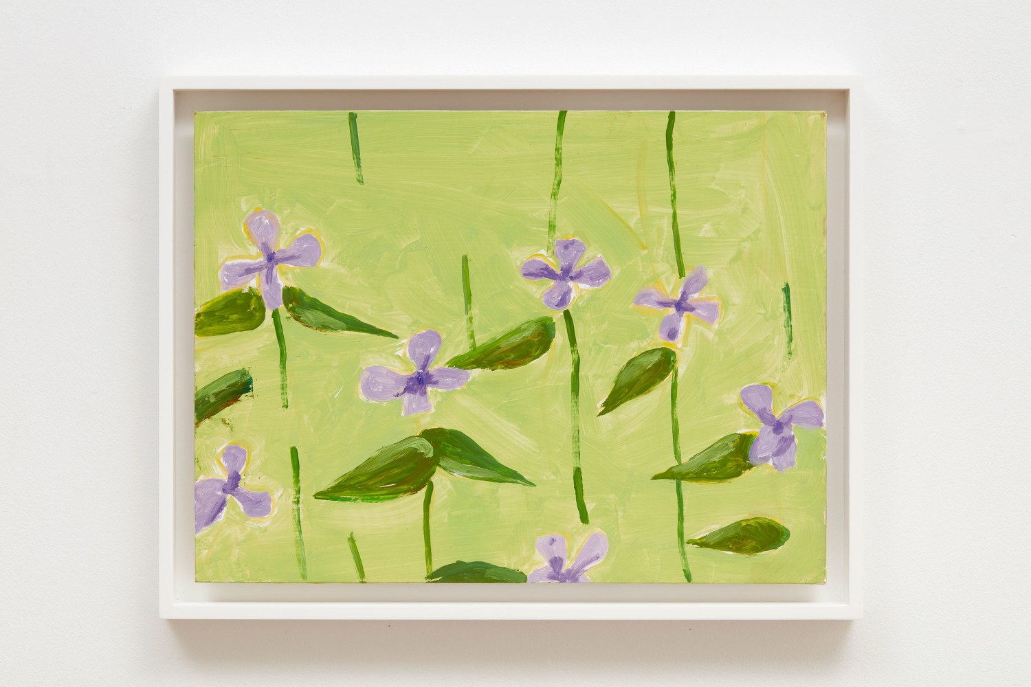 Alex Katz&amp;nbsp;
Wild Spring Flowers 2, Study 3, 2020
oil on board&amp;nbsp;
12 x 16 inches (30.5 x 40.6 cm)&amp;nbsp;
(AK20-02)&amp;nbsp;
