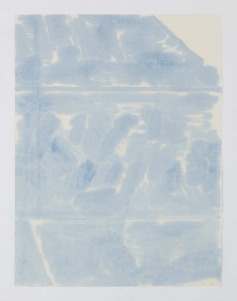 &amp;nbsp;

John Zurier
The Future of Ice, 2012
Oil on sized Korean paper
12 sheets total
Each sheet: 18 1/4 x 13 3/4 inches (46.4 x 34.9 cm)
Each frame:&amp;nbsp;21 5/8 x 17 1/16 inches (54.9 x 43.3 cm)
(JZ12-35)