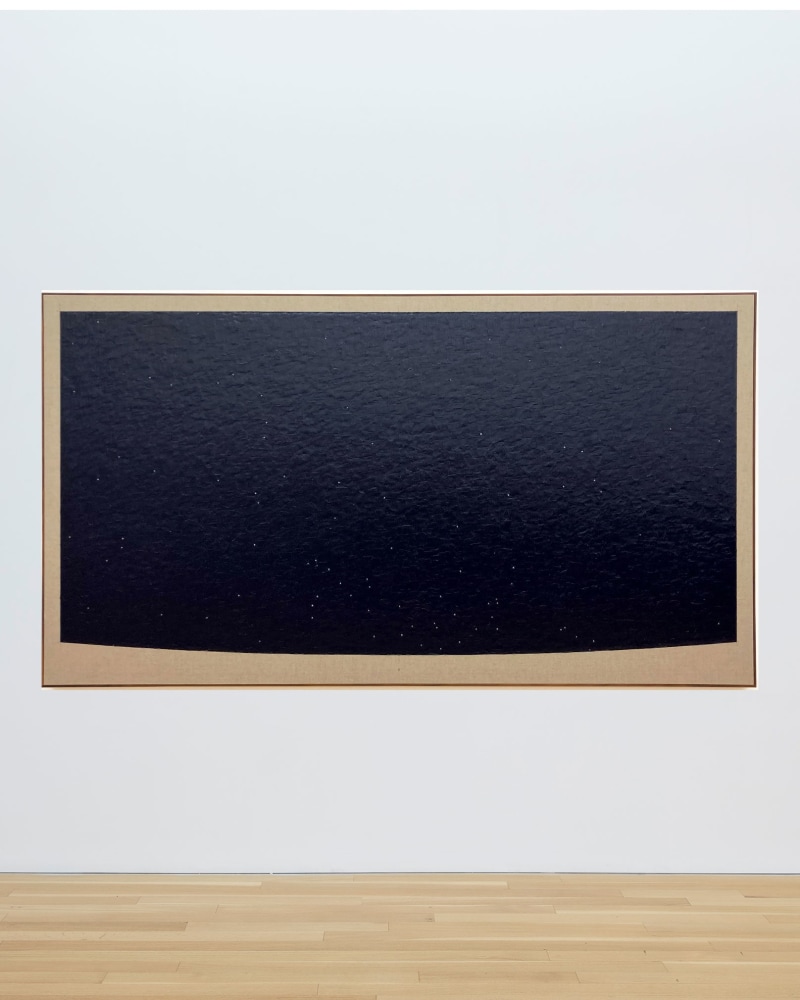 Paul F&amp;auml;gerski&amp;ouml;ld&amp;nbsp;
Santa Rosae. California. USA View East. 17 September 11000BCE. Summer solstice., 2022
oil on linen
43 1/4 x 78 3/4 inches (110 x 200 cm)
(PF22-01)