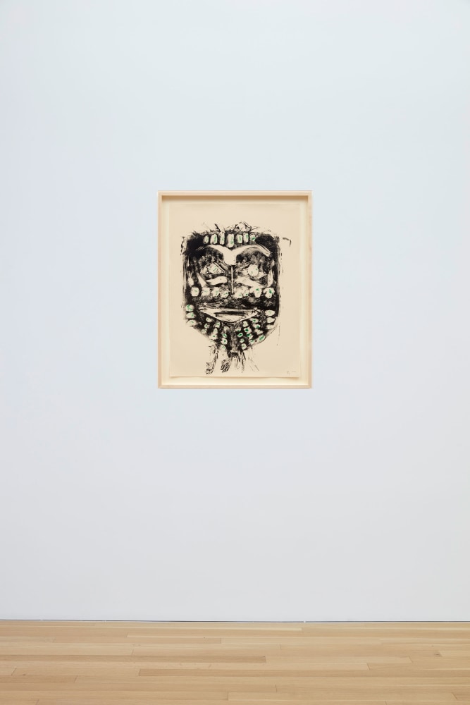 Nicholas Galanin&amp;nbsp;
It Flows Through (star map), 2022
monotype on paper&amp;nbsp;
30 x 22 1/2 inches (76.2 x 57.1 cm)
(NGA22-22)&amp;nbsp;