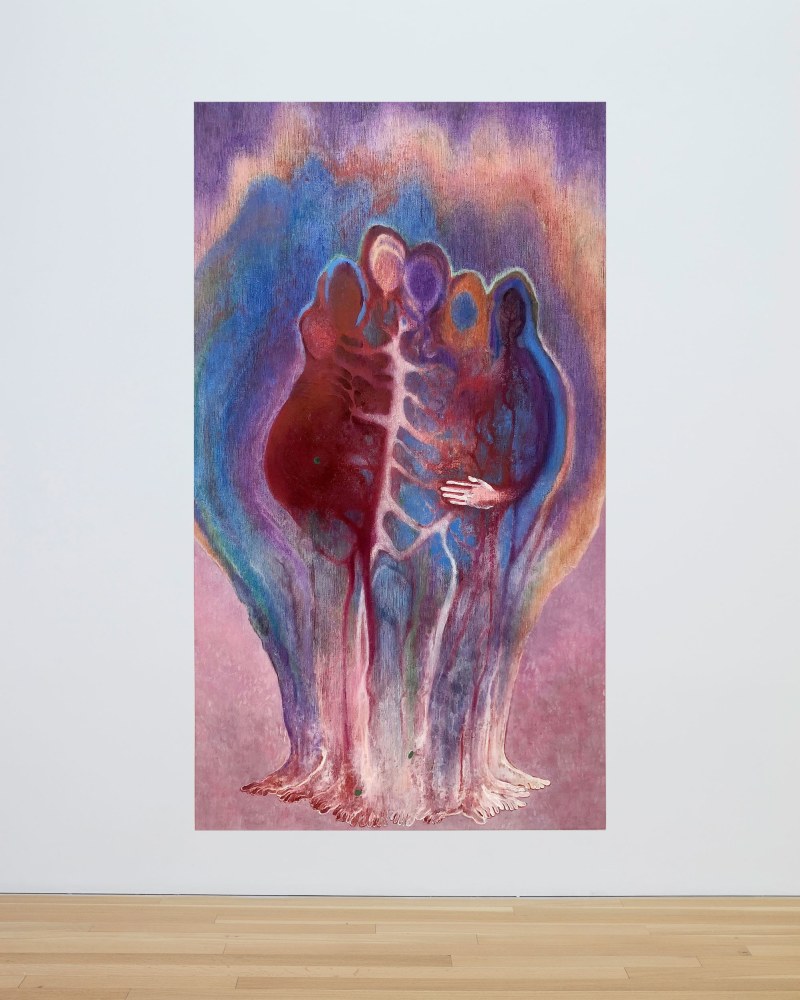 Luisa Rabbia&amp;nbsp;
Tree of Life, 2021-2022&amp;nbsp;
oil on linen&amp;nbsp;
84 x 47 1/2 inches (213.4 x 120.7 cm)
(LRA22-14)&amp;nbsp;