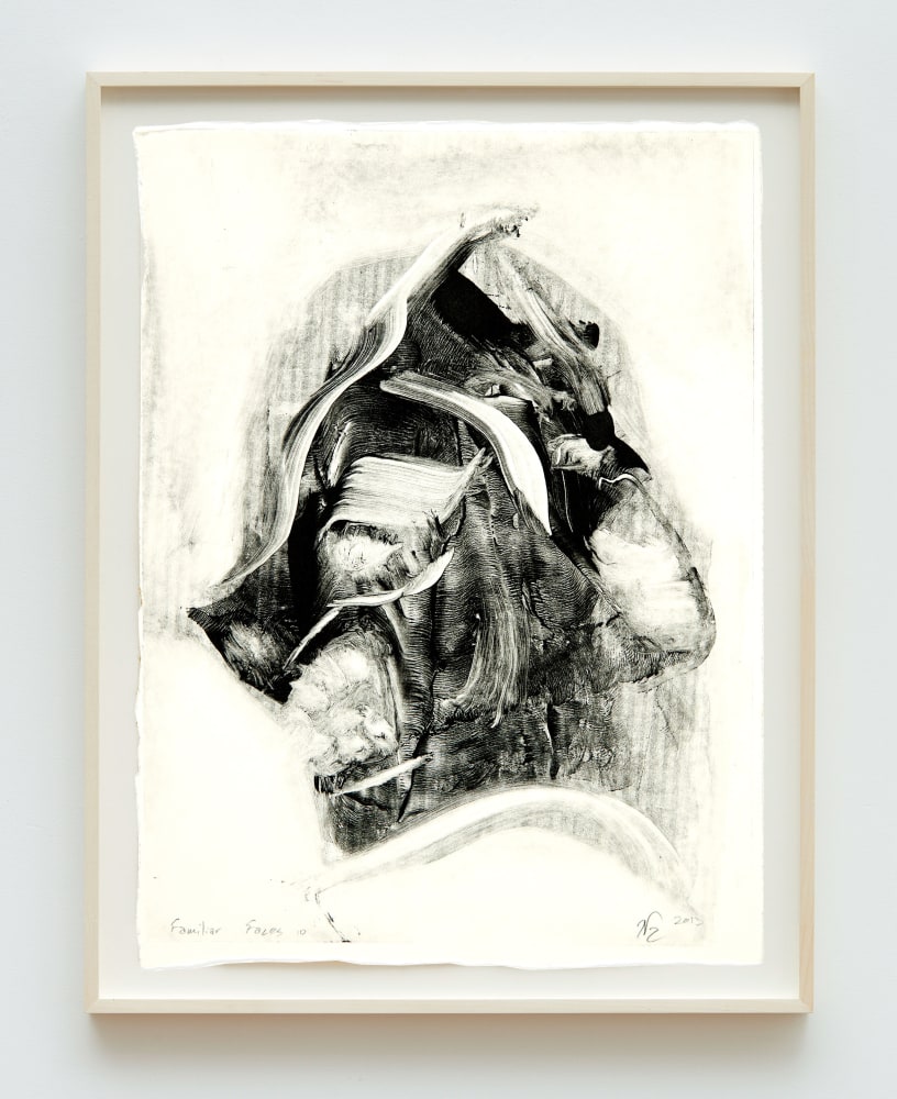 
Nicholas Galanin
Familiar Faces 10, 2013
monotype on paper
13 3/8 x 9 1/4 inches (33.8 x 23.3 cm)
(NGA13-07)