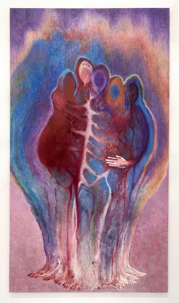 Luisa Rabbia&amp;nbsp;
Tree of Life, 2021-2022&amp;nbsp;
oil on linen&amp;nbsp;
84 x 47 1/2 inches (213.4 x 120.7 cm)
(LRA22-14)&amp;nbsp;
