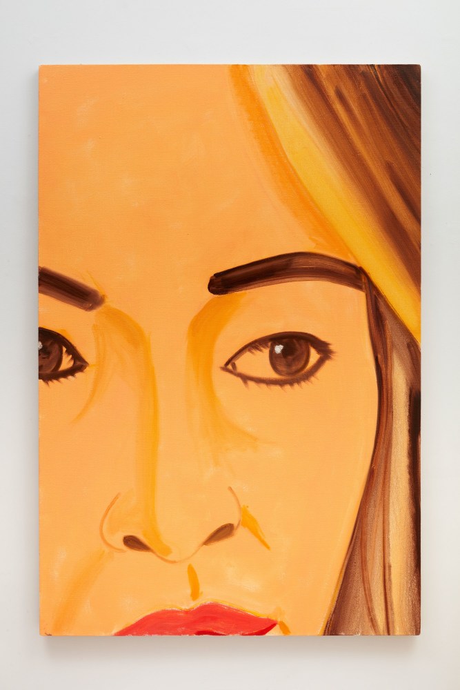 Alex Katz&amp;nbsp;
Elizabeth 3, 2021&amp;nbsp;
oil on linen&amp;nbsp;
72 x 48 inches (182.9 x 121.9 cm)
(AK21-01)&amp;nbsp;
