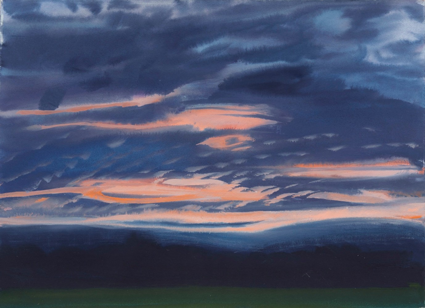 Nancy Diamond

Sun Tears, 2024

Watercolor and gouache on paper

11 x 15 inches (27.9 x 38.1 cm)

(NDI24-06)