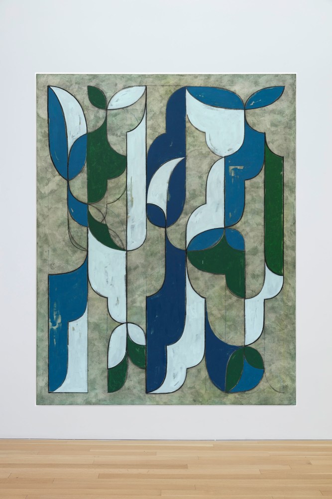
Kamrooz Aram
Wandering Wonderer, 2022
oil, oil crayon and pencil on linen
84 x 66 inches (213.4 x 167.6 cm)
(KA22-04)