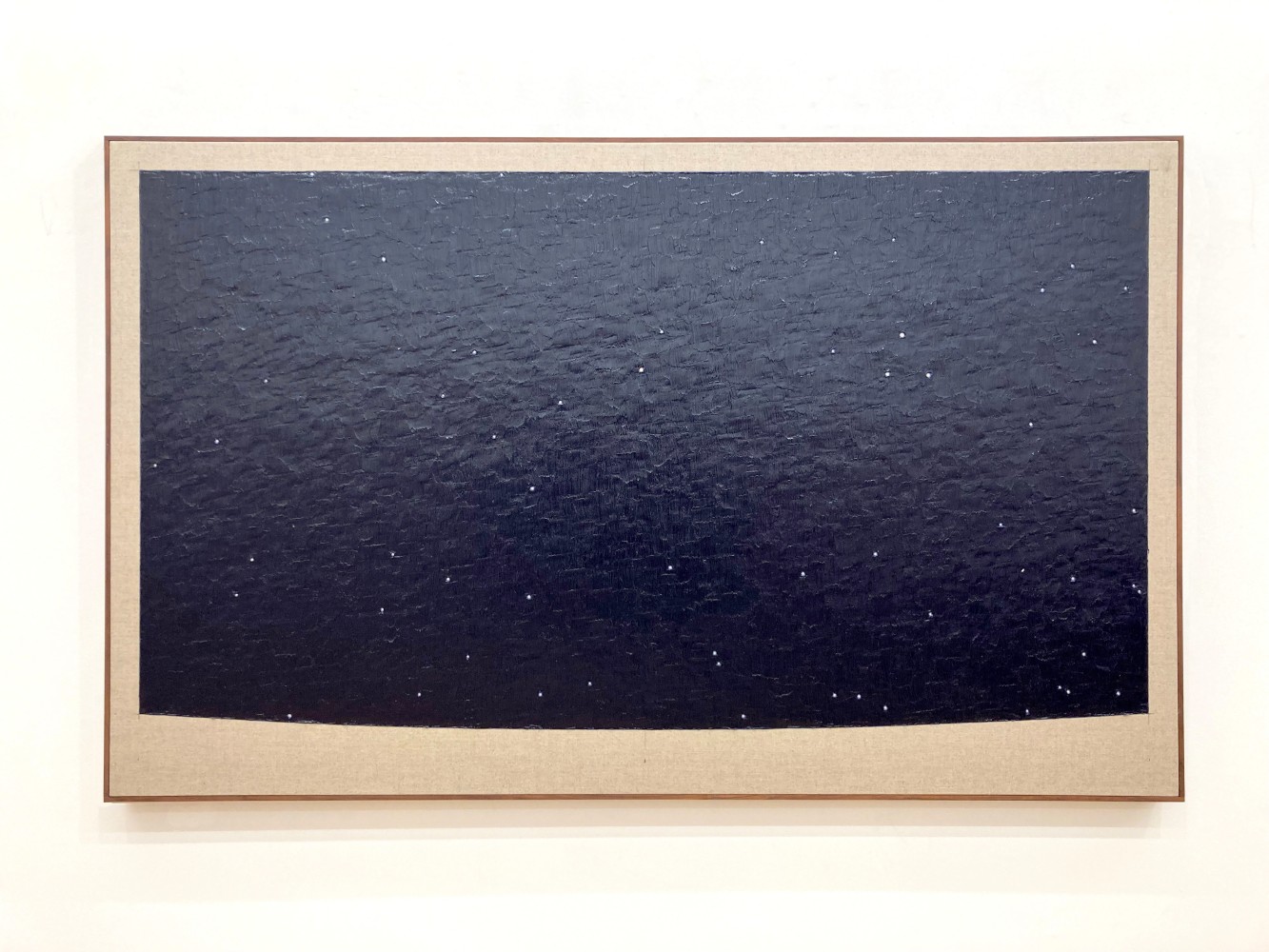 Paul F&amp;auml;gerski&amp;ouml;ld&amp;nbsp;
Miami. Florida. USA. View East. 1 January 2100., 2022
oil on linen
31 1/2 x 51 1/8 inches (80 x 130 cm)
(PF22-03)