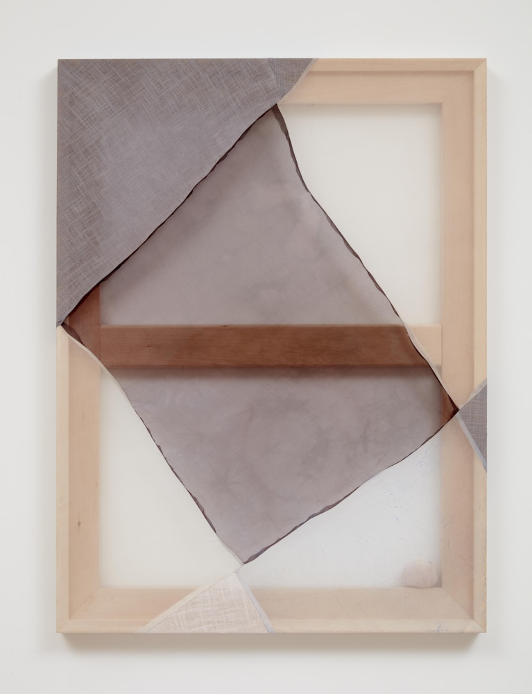 Martha Tuttle
Virga falling on a pink stone, 2024
Silk, linen, pigment, dye and found stone
40 x 30 inches (101.6 x 76.2 cm)
(MTU24-20)