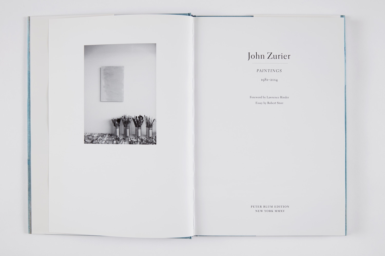 John Zurier
Paintings 1981-2014
2015

The first comprehensive overview of the artist&amp;#39;s practice.
This book contains 97 full color reproductions of his paintings with an essay by Robert Storr and foreword by Lawrence Rinder.

Click here to purchase a copy.