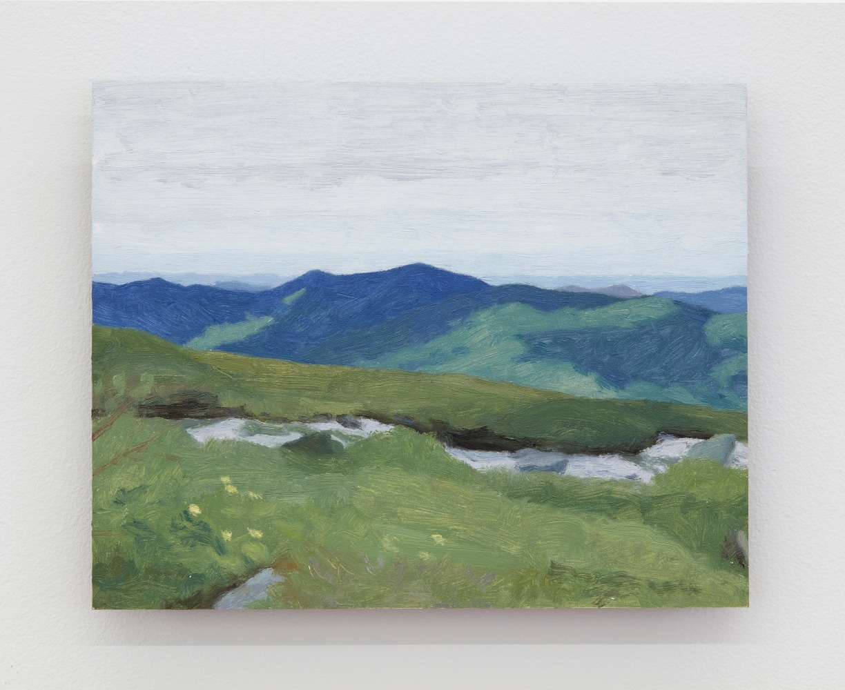 Eleanor Ray

Alpine Stream, Mt. Washington, 2025

Oil on panel

6 1/4 x 7 3/4 inches (15.9 x 19.7 cm)

(ERA25-06)