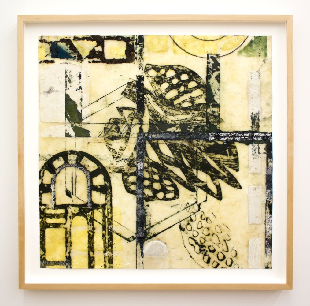 David Rabinowitch

Untitled (P&amp;eacute;rigord Construction of Vision), 2012

Wax, crayon, oil and oil based ink on paper

19 x 19 inches (48.3 x 48.3 cm)

(DR12-12)