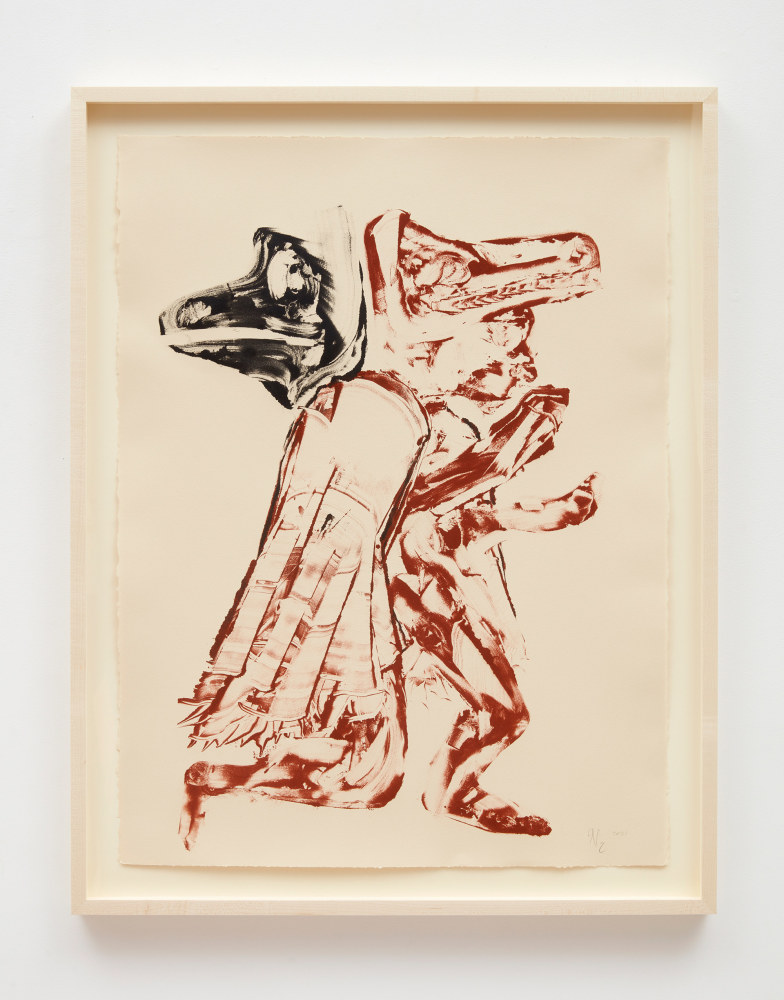 &amp;nbsp;

Nicholas Galanin

Dreaming in English (written in robe), 2021

monotype on paper

30 x 22 1/2 inches (76.2 x 57.1 cm)

(NGA21-06)