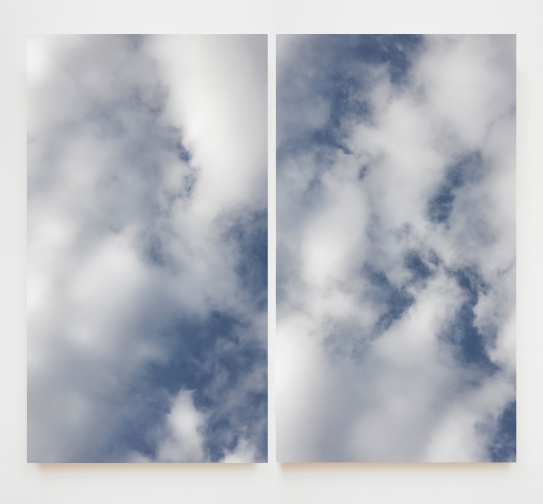 
Su-Mei Tse
Sky, 2018
Inkjet on fine art paper mounted on Dibond
Diptych: 63 x 73 1/2 inches (160 x 187 cm)
Edition of 3