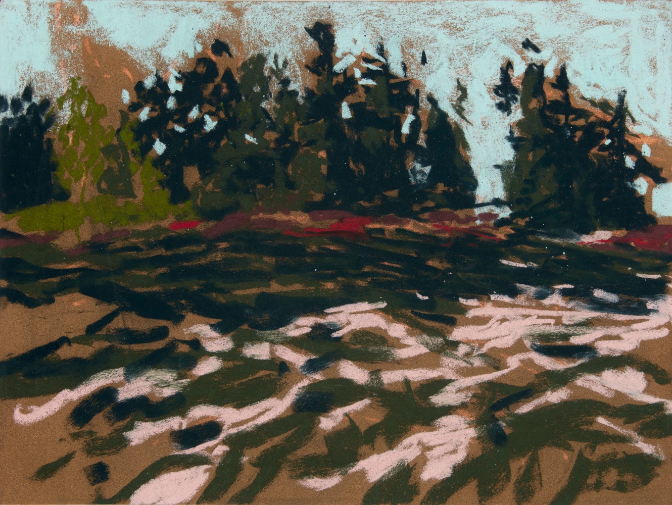 Nicole Wittenberg

Dark Harbor, 2023

Pastel on paper

11 1/2 x 15 1/2 inches (29.2 x 39.4 cm)

(NW23-03)