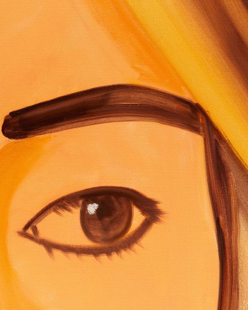 Alex Katz&amp;nbsp;
Elizabeth 3, 2021&amp;nbsp;
oil on linen&amp;nbsp;
72 x 48 inches (182.9 x 121.9 cm)
(AK21-01)&amp;nbsp;