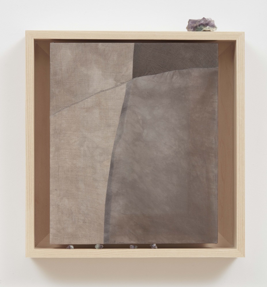 Martha Tuttle
Sandstone, 2024
Silk, dye and minerals with artist&amp;#39;s frame
13 1/2 x 13 inches (34.3 x 33 cm)
(MTU24-18)