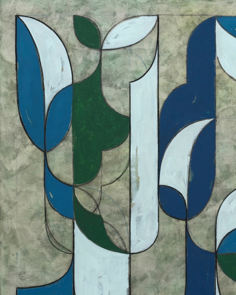 
Kamrooz Aram
Wandering Wonderer, 2022
oil, oil crayon and pencil on linen
84 x 66 inches (213.4 x 167.6 cm)
(KA22-04)