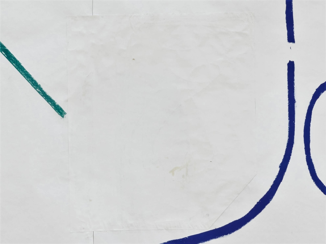 
Esther Kl&amp;auml;s
Ways, 2021
oil stick, pastel and collage on paper
78 3/4 x 118 7/8 inches (200 x 302 cm)