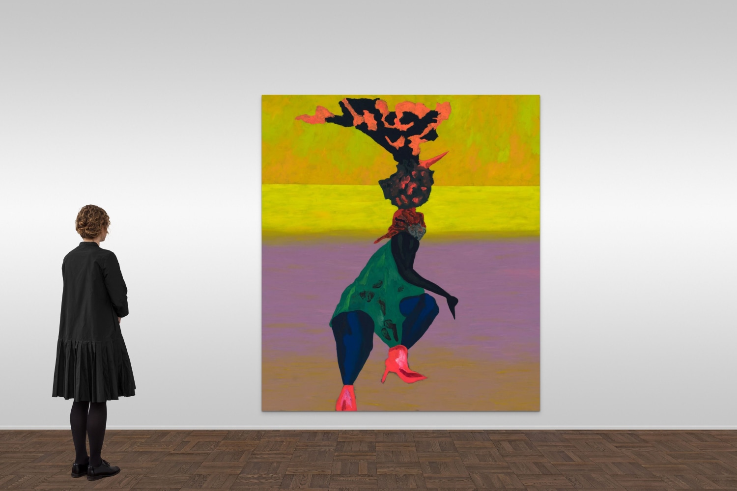 Florian Krewer
&amp;ldquo;day dream&amp;rdquo;, 2022
Oil on canvas
98 1/4 x 86 3/4 inches
249.5 x 220 cm
KRE 199